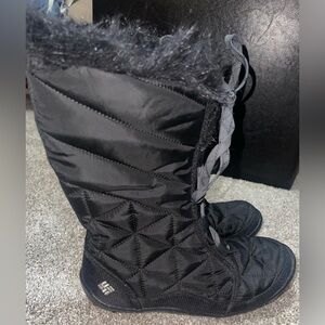 Columbia Minx Mid Women’s 4 winter boot 200grams quilted black waterproof